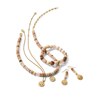 Brighton Contempo Playa Rosa French Wire Earrings