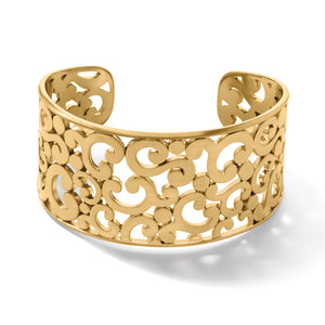 Brighton Contempo Wide Cuff Bracelet- Gold