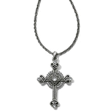 Brighton Alcazar Heart Small Cross Necklace