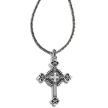 Brighton Alcazar Heart Small Cross Necklace