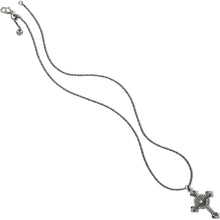Brighton Alcazar Heart Small Cross Necklace