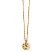 Brighton Contempo Medallion Petite Necklace- Gold