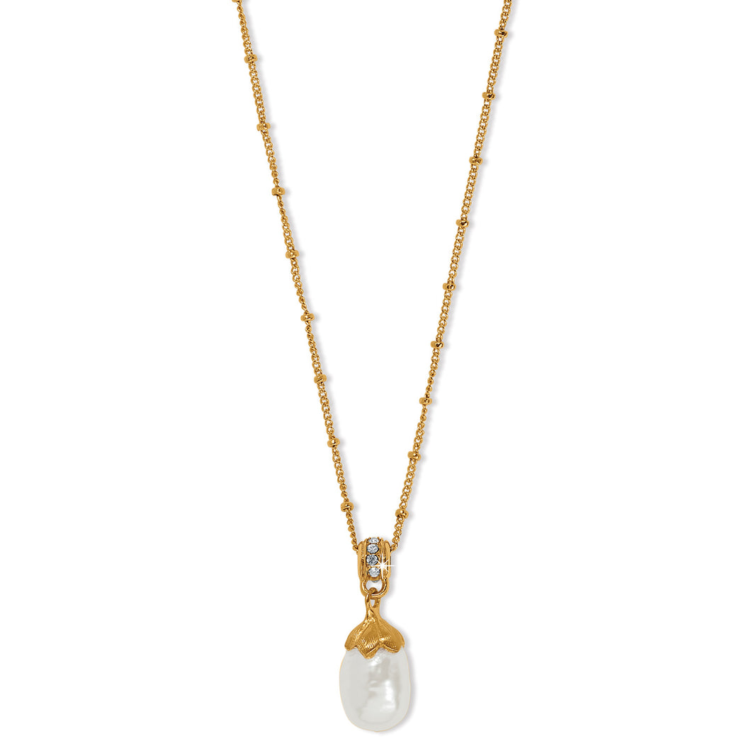 Brighton Everbloom Pearl Drop Necklace
