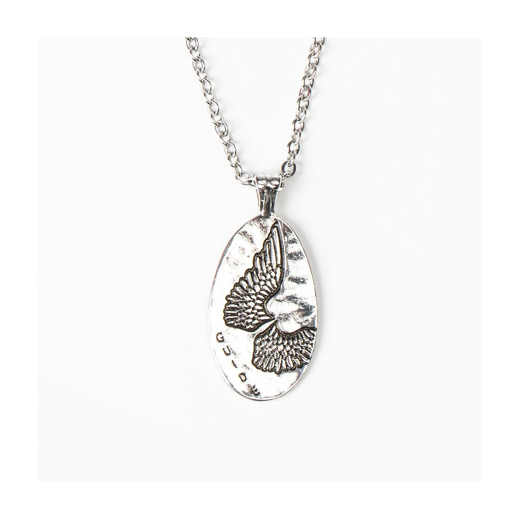 Angel Wing Protection Necklace