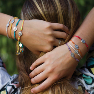 Breathe Blessing Bracelet- Metallic Copper/Gold