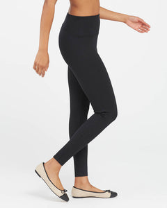 Spanx Ponte Ankle Leggings- Classic Black