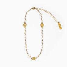 Blessing Choker and Wrap Bracelet Gold/Crystal