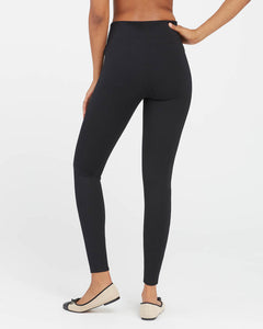 Spanx Ponte Ankle Leggings- Classic Black