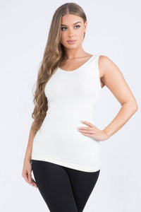 Remi Reversible U/V Tank- Ivory