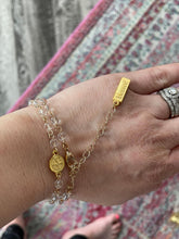 Blessing Choker and Wrap Bracelet Gold/Crystal