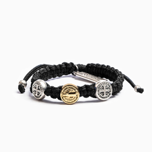 Benedictine Blessing Bracelet for Kids- Black - Inspired Style Boutique