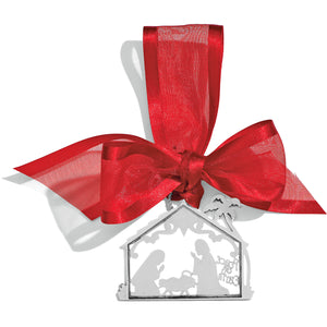 Brighton Christmas Manger Ornament