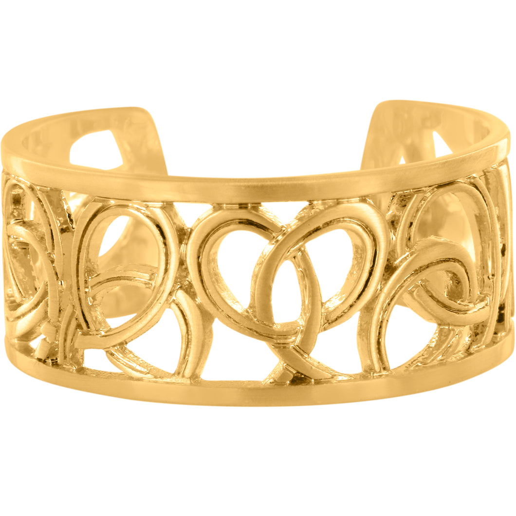Brighton Christo Vienna Narrow Ring- Gold