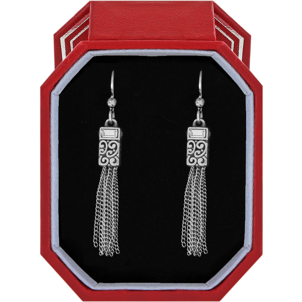 Brighton Baroness Tassel French Wire Earrings Gift Box